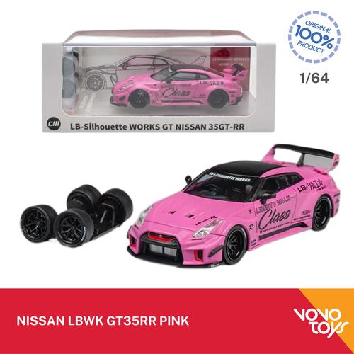 Jual CM MODELS 1/64 NISSAN LBWK GT35RR PINK - Jakarta Pusat - Vovo Toys ...