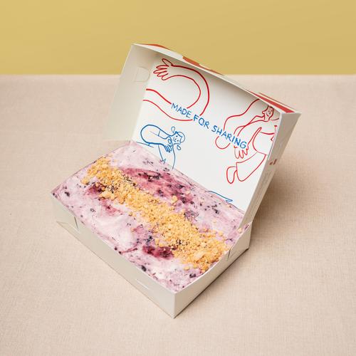 Jual Bolu Red Velvet with Blueberry Creamcheese BONBIT Kota Bandung