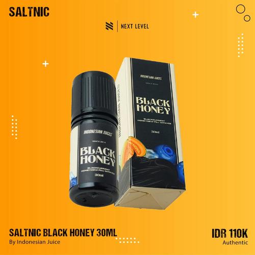 Promo Black Honey Blackcurrant Honeydew Fill with Ice Salt Nic 30ML by