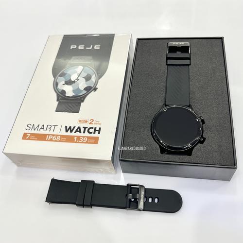 Jual JAM TANGAN SMARTWATCH PEJE ZW04 BLACK ORIGINAL Kota Surakarta