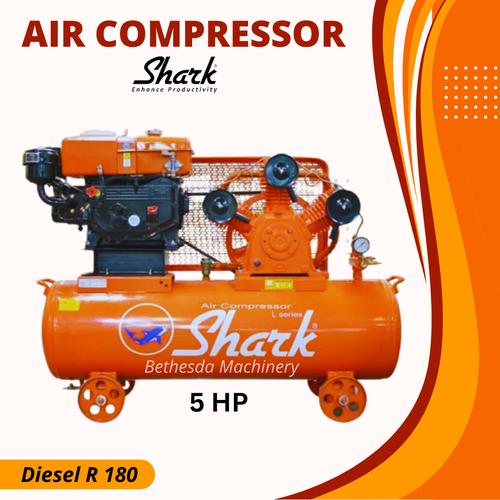 Shark R180 Jual shark kompresor udara 5hp - diesel R180 shark - Kota Surabaya - B3 ...