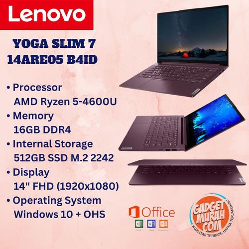 Tokopedia Lenovo Yoga Slim 14are05 16gb Jual Lenovo Yoga Slim