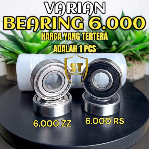 Jual BALL BEARING / LAHER 6000 VARIAN ZZ & RS - 6000-2RS - Kab ...