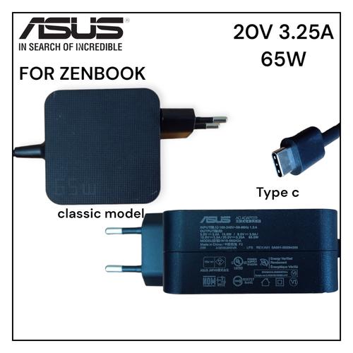 Jual CHARGER ADAPTOR ASUS ZENBOOK 14 OLED UX3405MA 20V 3.25A 65W TYPE C