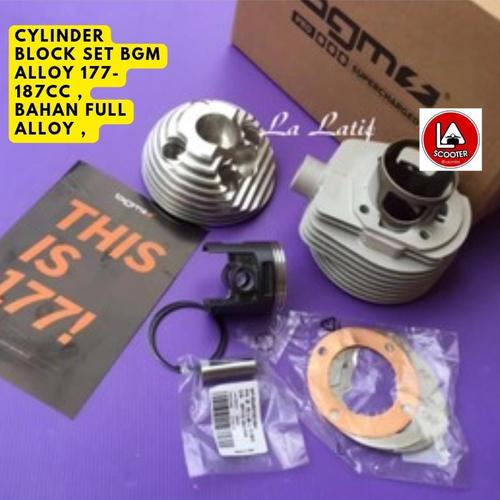 Jual Blok set BGM Alloy 177-187cc utk PX Excel dkk Kota