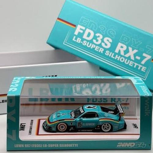 Jual INNO64 MAZDA RX7 FD3S LBWK Liberty Walk LB Super Silhoutte Akrilik ...