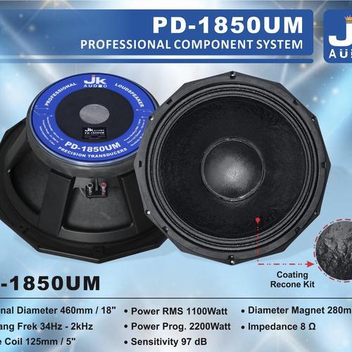 Pd 1850 Speaker Jk Coustic 18 Inch Jual Speaker JPD-1850 MK II G