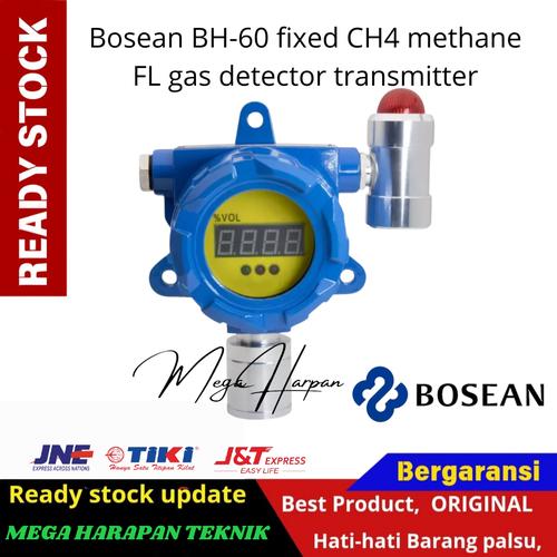 Jual Bosean BH-60 fixed CH4 methane FL gas detector transmitter ...