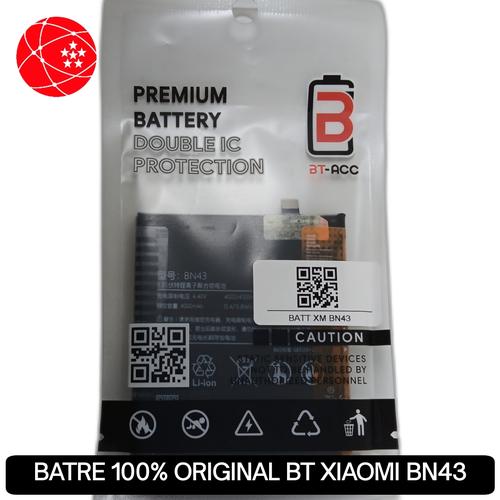 Jual BATERAI 100% ORIGINAL BT XIAOMI BN43 REDMI NOTE 4X Kab