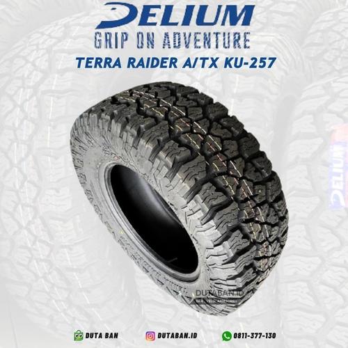 4 Delium Terra Raider A/TX KU-257 Tires – 35×12.50R20 Load F 12-Ply – All Terrain LT