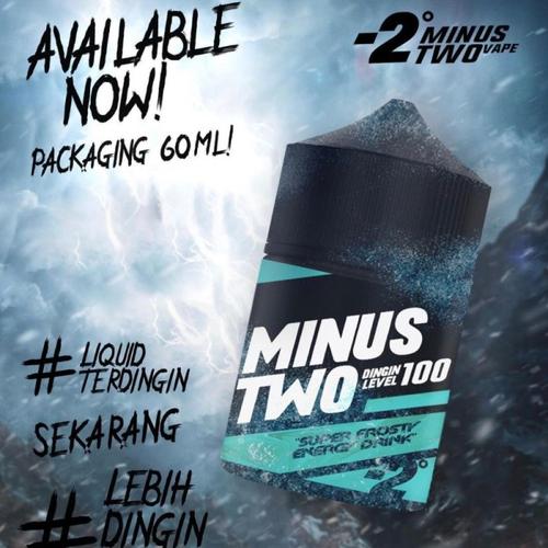 Jual LIQUID MINUS TWO DINGI LEVEL 99 60ML FREEBASE ORIGINAL BY MNIUS 2