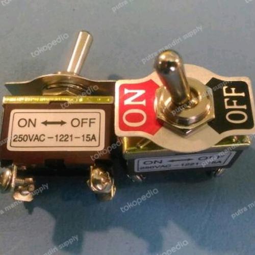 Jual TOGLE SWITCH ON OFF 15 A - 4 kaki - Jakarta Barat - putra mandiri ...