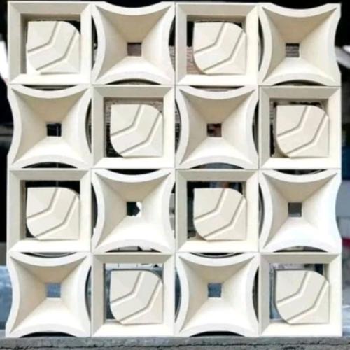 Jual Roster beton minimalis kombinas (20x20)roster pagar,dinding,fasad ...