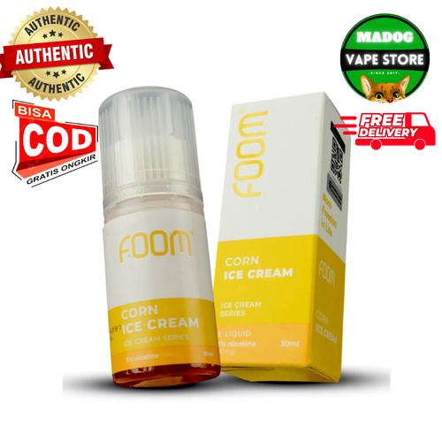 Jual Foom Ice Cream Series Corn Ice Cream Saltnic 30ML 30MG Foom Corn Foom Corn Ice Cream