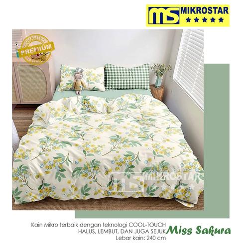 Jual BEDCOVER SET Sierra Microtex 120x200 / 160x200 / 180x200 Ms