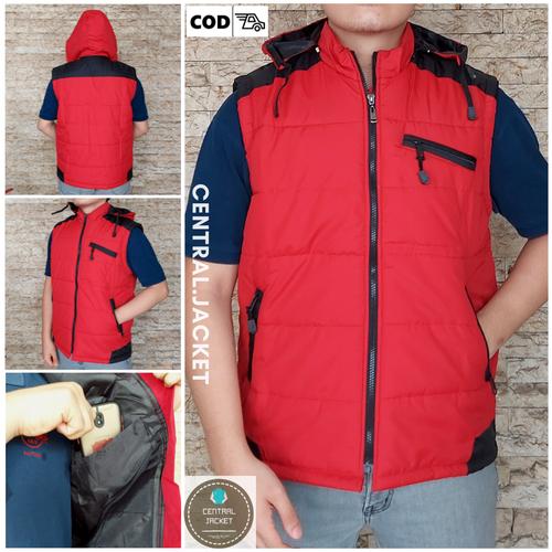 Jual Rompi Parasut Waterproof - Rompi Motor Pria Tebal - Navy List ...