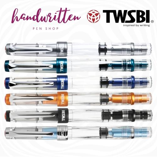 Promo TWSBI Diamond 580 AL/ALR Fountain Pen ALR NavyBlue, SS Extra