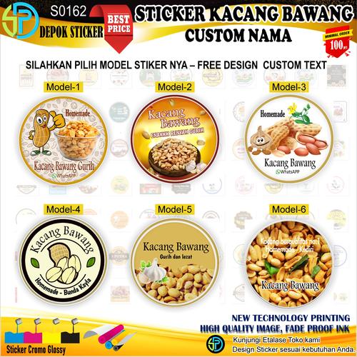 Jual CETAK STIKER KACANG BAWANG CUSTOM - 5 CM - Kota Depok - Depok ...