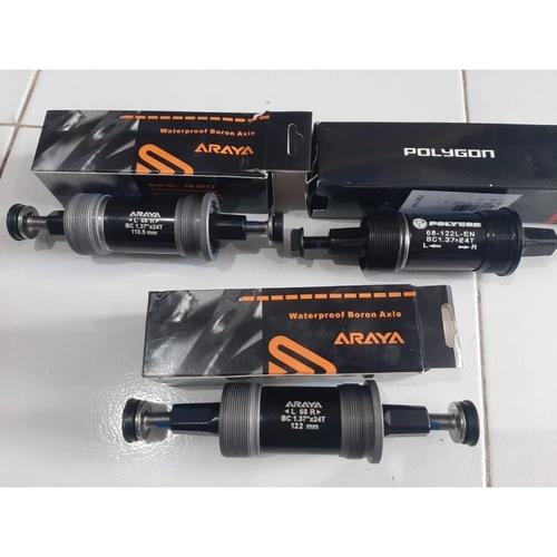 BB Kotak Bottom Bracket BB ARAYA POLYGON JEMBOLY Road bike Fixie MTB di  Hippo Sepeda Tokopedia