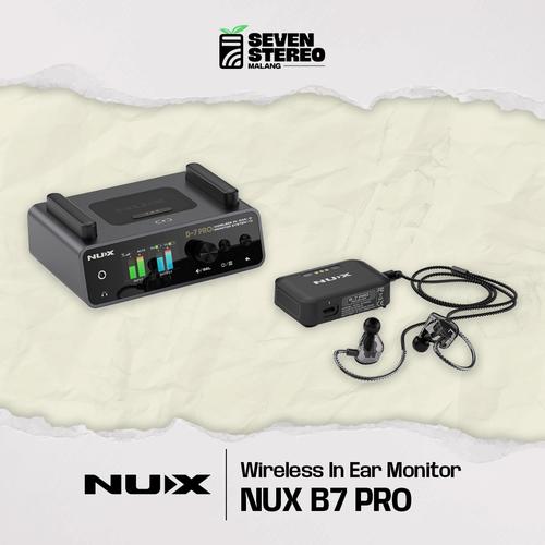 NUX B-7 PRO ワイヤレスイヤモニシステム NUX NUX / B-8 ギター/ベース