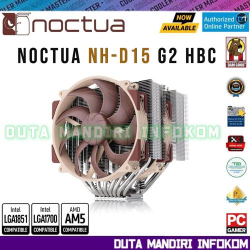 NH-D15 G2 Ventirad Noctua HBC - Double Tour Pour Intel LGA1700 Version Convexité Cooler Cpu Intel Lga1700