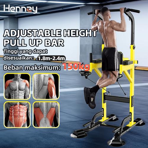 Alat Fitness Portable Pull Up Tower SPEEDS-Power Tower Pull Up Bar