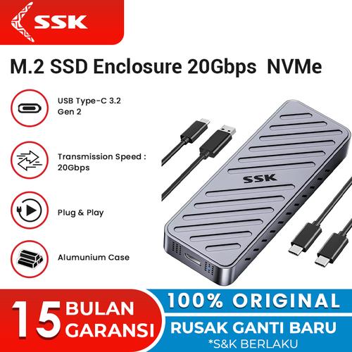 External Ssd Ssk Ssd Enclosure Promo SSK HEC400 NVMe