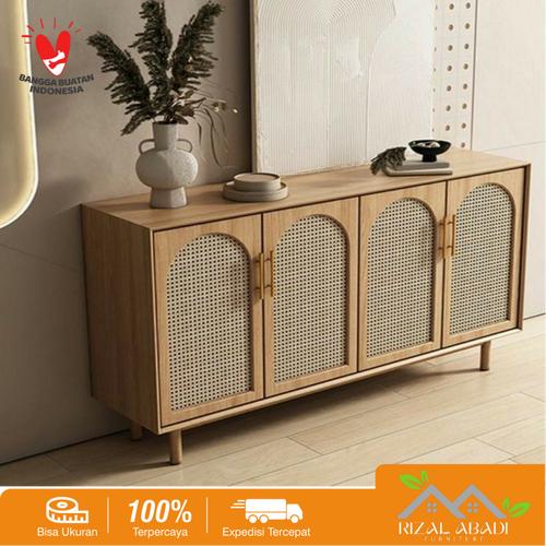 Jual BUFFET TV MINIMALIS - BUFFET TV RETRO - BUFFET TV JATI - AMPLAS ...
