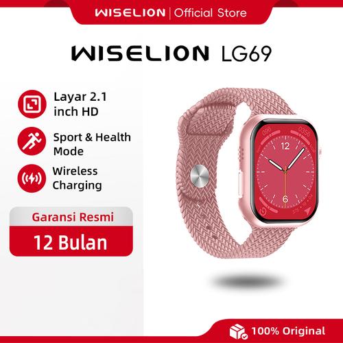 Promo WISELION Smartwatch LG69 Promax - Jam Tangan Pintar Multifungsi ...