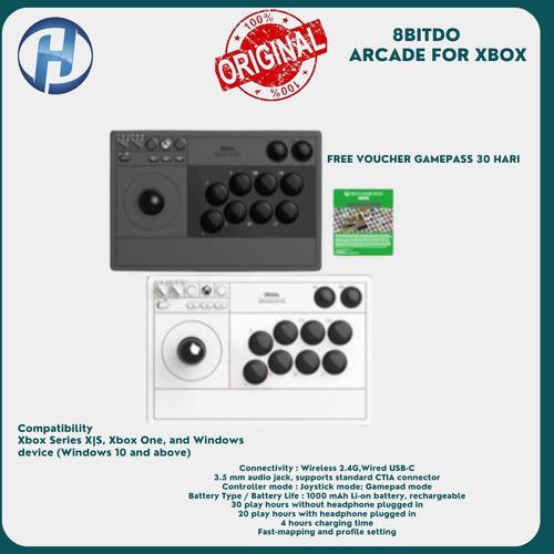 Promo 8BitDo Arcade Stick Wireless arcade gaming for Xbox Series X