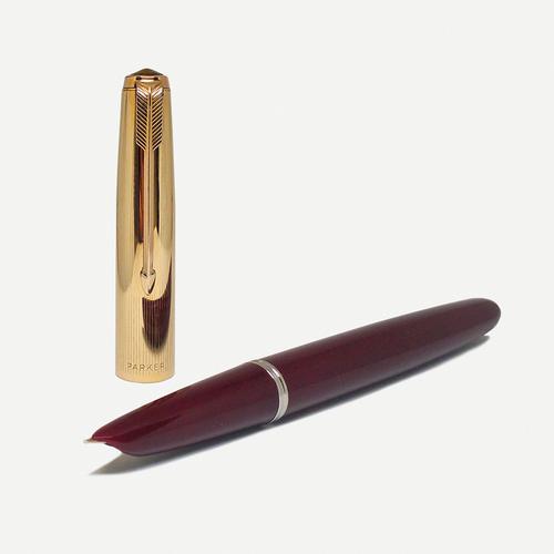 Jual Parker 51 Burgundy RG MK I Fountain Pen Bandung