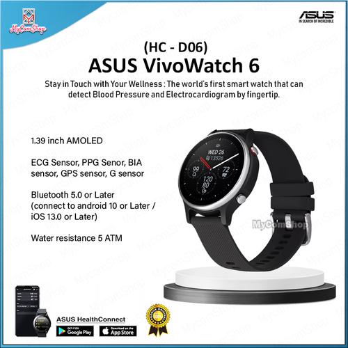 Jual ASUS VIVOWATCH HC-D06 FITNESS SMARTWATCH WITH BLOOD