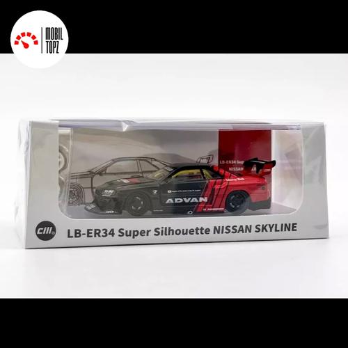 Jual CM64 CM Model Nissan Skyline GTR R34 LB Super Silhouette LBWK ...