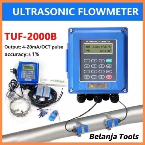Jual Flow Meter TUF2000B Ultrasonic Liquid Tester Flowmeter TUF-2000B ...