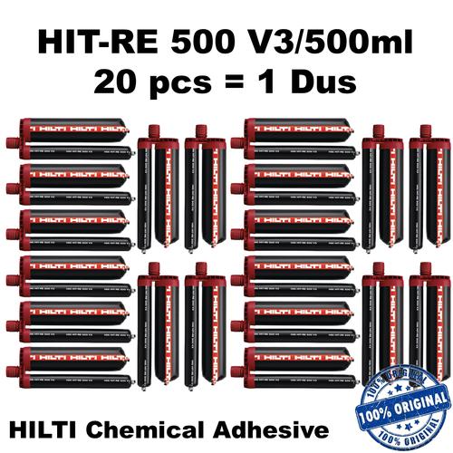 Jual Chemical HILTI HIT RE 500 V3 / 500ml (20 PCS = 1 DUS) HILTI