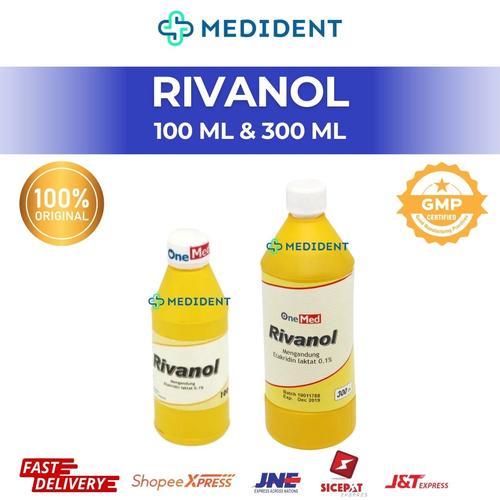 Jual Rivanol / Cairan Pembersih Luka / Cairan Antiseptik - 100 ML ...