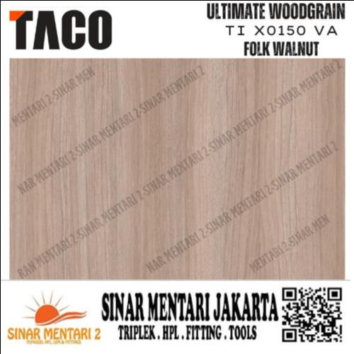 Jual TACO HPL ULTIMATE WOODGRAIN TI X0150 VA FOLK WALNUT - Jakarta ...