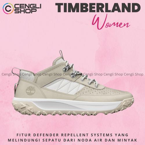 Jual SEPATU TIMBERLAND SNEAKER WANITA ORIGINAL KETS LEATHER ASLI