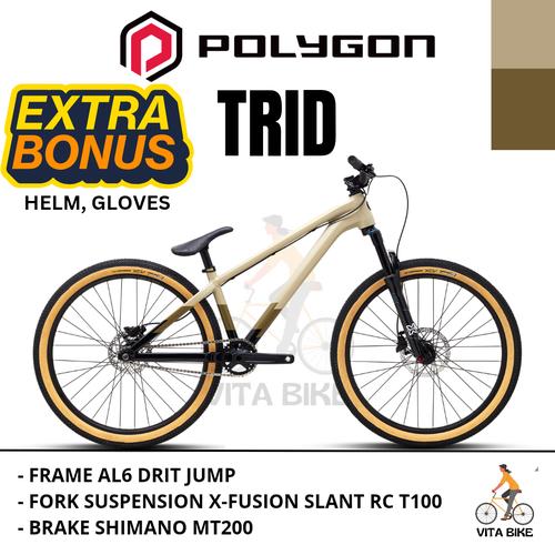 Promo Polygon Sepeda Dirt Jump BMX Trid Kota Blitar Vita Bike