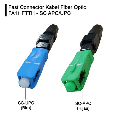 Jual Fast Connector SC APC UPC Konektor Kabel Fiber Optic Optik FA11 ...