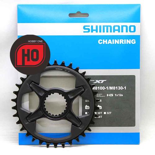 COROA SHIMANO DEORE XT FC-M8100/M8130 SM-CRM85 34D - AÇO E ALUMÍNIO
