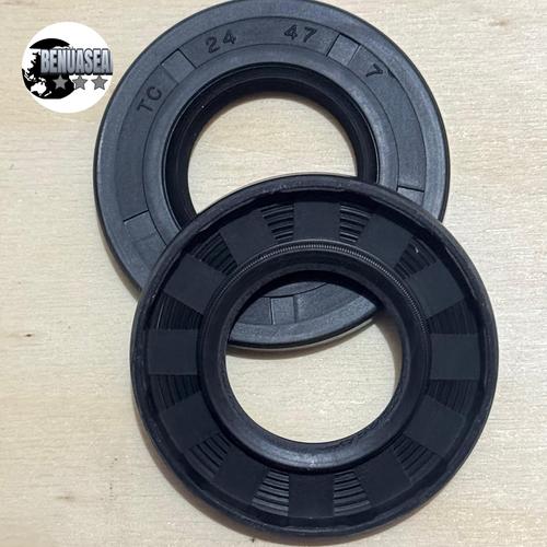 2 Pezzi Guarnizione Dell'olio 24mm X 37mm X 7mm, TC Doppio - Foto 9