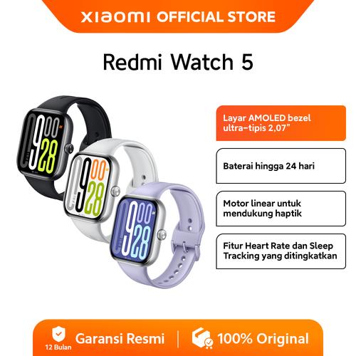Promo Xiaomi Redmi Watch Amoled bezel ultra-tipis 2,07 Baterai hingga  24 hari* Motor Linear Haptik Fitur Heart Rate Sleep Tracking