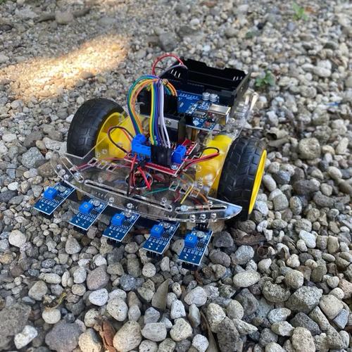 Jual ROBOT LINE FOLLOWER 5 SENSOR ARDUINO UNO - Kab. Ponorogo ...