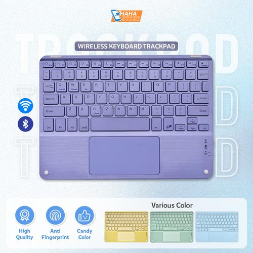 Jual Wireless Keyboard Trackpad Cute Candy Colorfull Set Key Board ...