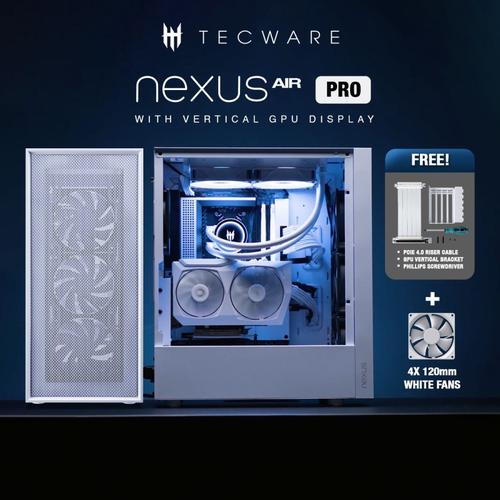 Tecware Nexus Air Tecware Vertical Gpu Mount Tecware Nexus M