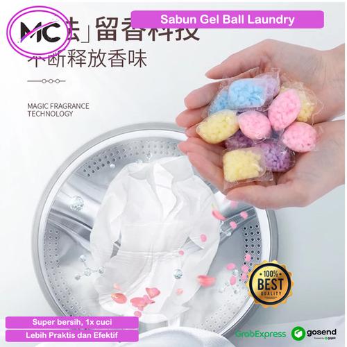 Jual Sabun Gel Ball Laundry Detergen Laundry Pewangi Pakaian Wangi ...
