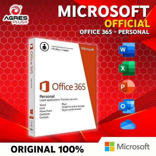 Promo ORIGINAL Microsoft Office 365 PERSONAL Subscription for 1 User 1 ...