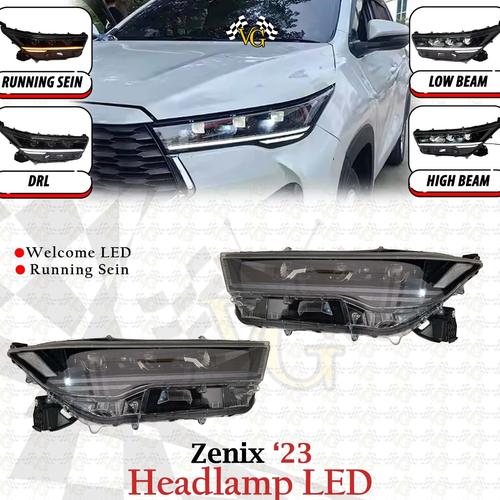 Jual LAMPU HEADLAMP PROJECTOR + SEIN SEQUENTIAL INNOVA ZENIX HEAD LAMP ...