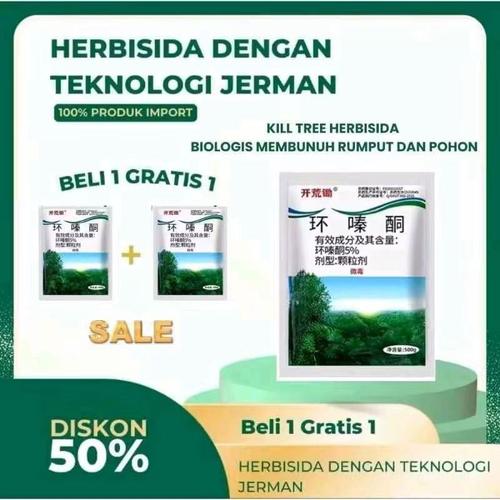 Promo (Beli 1 Gratis 1) Kill Tree Herbisida Obat Penanganan Gulma Pohon ...